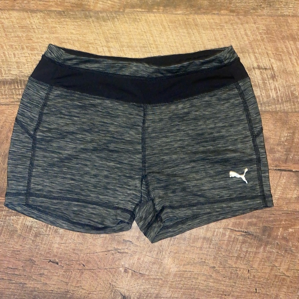 Gray puma spandex